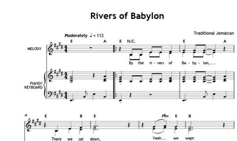 Rivers of Babylon 融合了沉靜的旋律和強勁的節奏